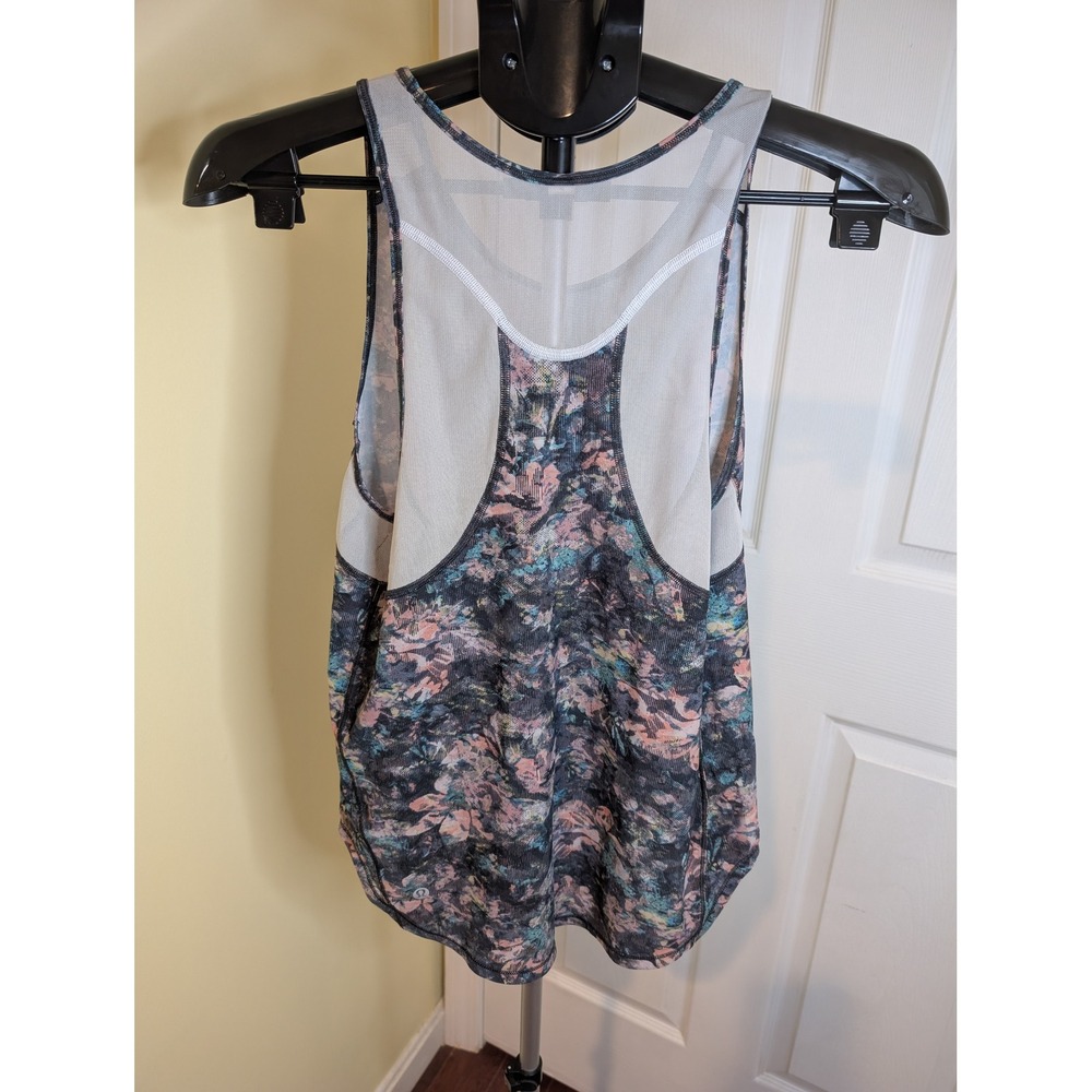 Lululemon Sculpt Tank Top Women 4 Dappled Daze Multi Mesh Back Racerback Active - Picture 2 of 5